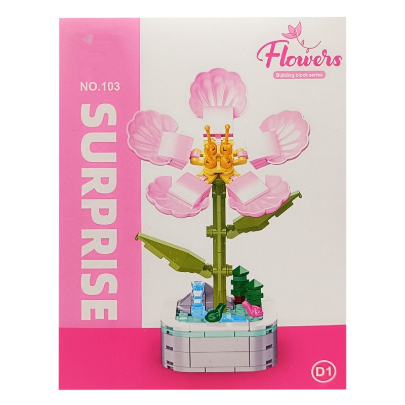 Конструктор Квіти «Peach Blossom» 37447-D1