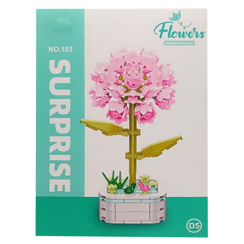 Конструктор Квіти «Carnation Caryophyllaceae» 37447-D5