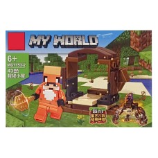 Детский конструктор «MINECRAFT» 1153-2, 43 детали