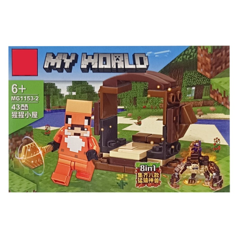 Дитячий конструктор «MINECRAFT» 1153-2, 43 деталі