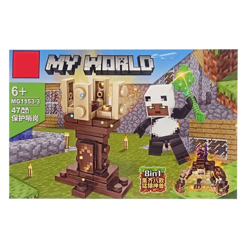 Дитячий конструктор «MINECRAFT» 1153-3, 47 деталей