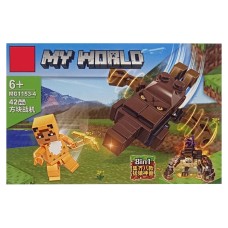 Детский конструктор «MINECRAFT» 1153-4, 42 детали