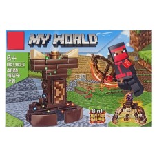 Детский конструктор «MINECRAFT» 1153-6, 46 деталей