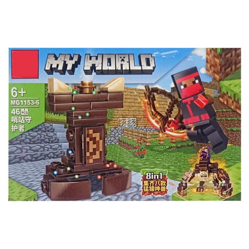 Дитячий конструктор «MINECRAFT» 1153-6, 46 деталей