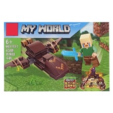 Детский конструктор «MINECRAFT» 1153-7, 43 детали