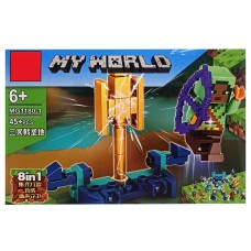 Детский конструктор «MINECRAFT» 1180-1, 45 деталей
