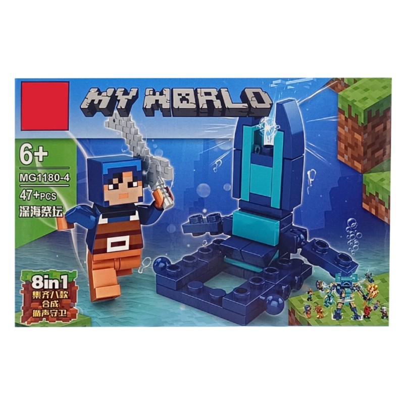 Дитячий конструктор «MINECRAFT» 1180-4, 47 деталей