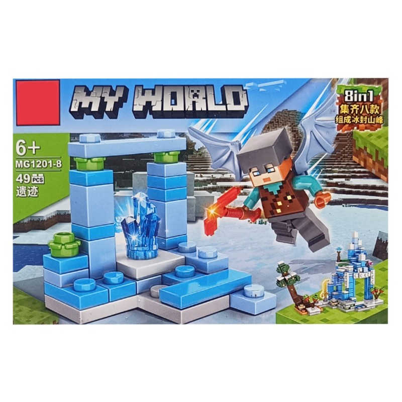 Дитячий конструктор «MINECRAFT» 1201-8, 49 деталей
