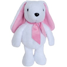 Игрушка мягконабивная Зайчонок МС 080501-09 белый 33 см