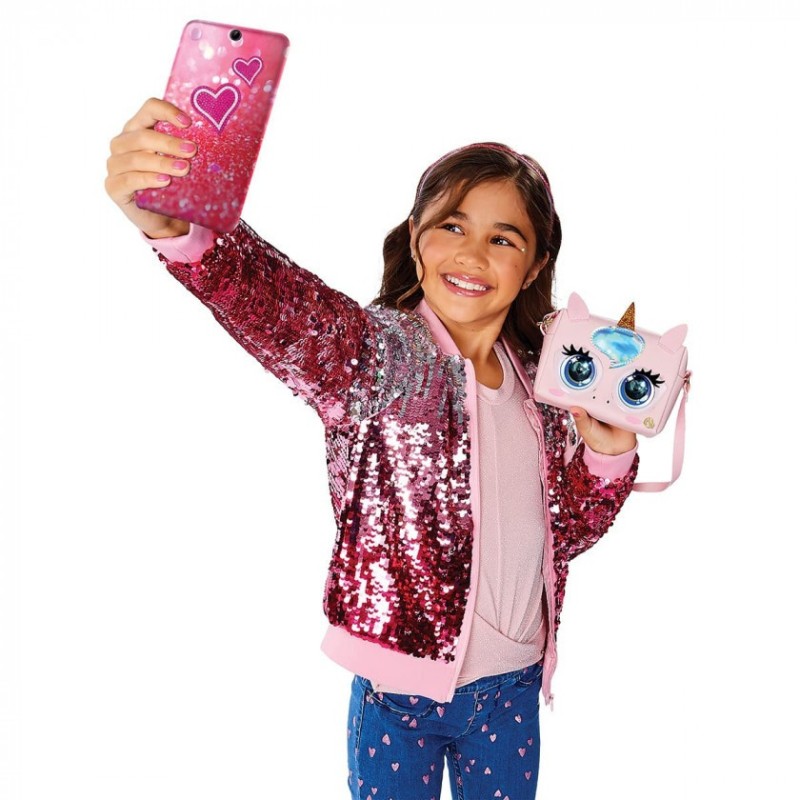 Інтерактивна сумочка Little Winking Elf "Гламікорн" BL-316-3 відтворює більше 25 звуків