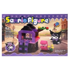 Дитячий ігровий конструктор "Kuromi" 86077-4, 82 деталі