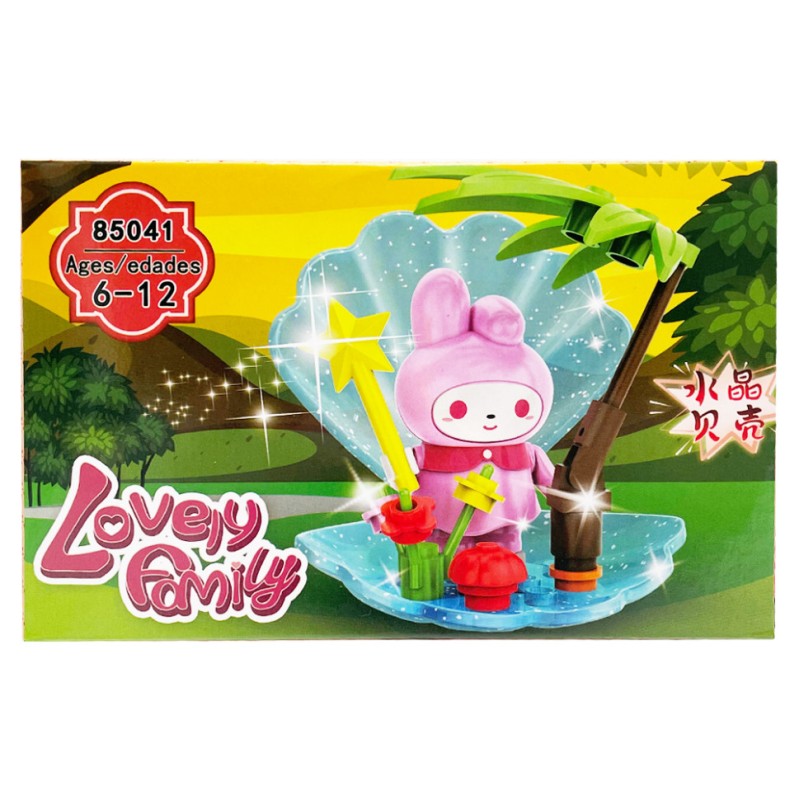 Дитячий ігровий конструктор "MyMelody" 85041-1 пластикові деталі