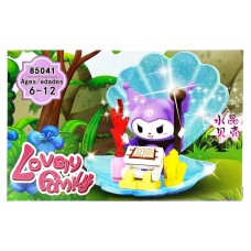 Дитячий ігровий конструктор "Kuromi" 85041-5 пластикові деталі