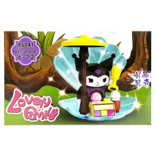 Дитячий ігровий конструктор "Kuromi" 85041-6 пластикові деталі