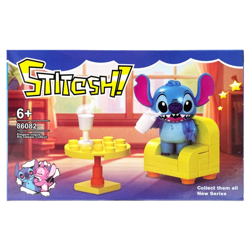 Дитячий ігровий конструктор "Стіч" 86082-1 пластикові деталі