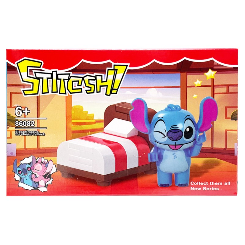 Дитячий ігровий конструктор "Стіч" 86082-3 пластикові деталі