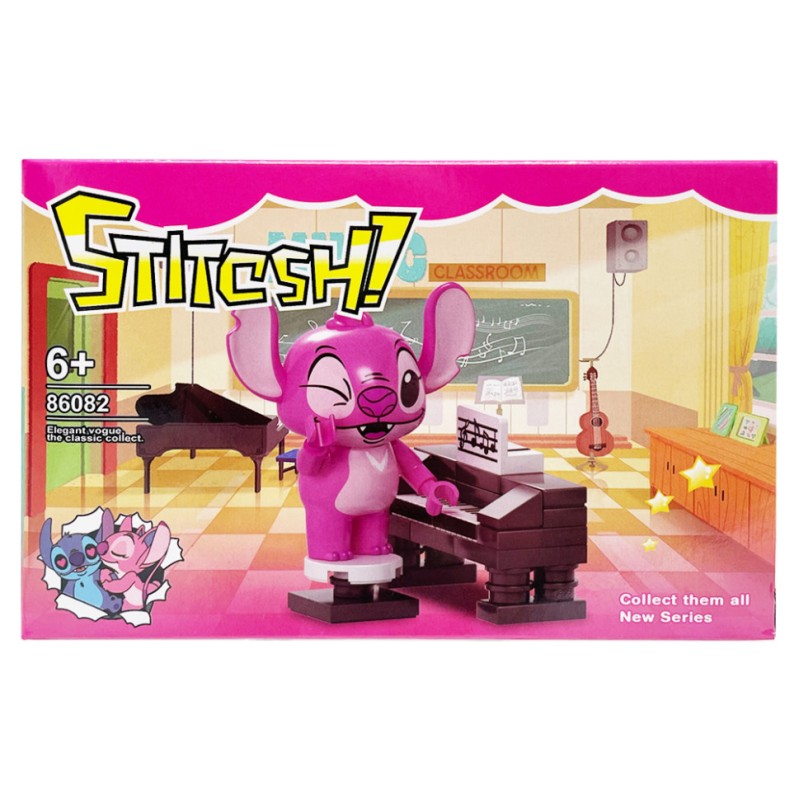 Дитячий ігровий конструктор "Стіч" 86082-4 пластикові деталі