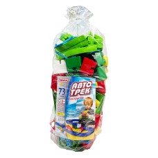 Конструктор дитячий "Автотрек” 70262, 73 деталі, паяний пакет