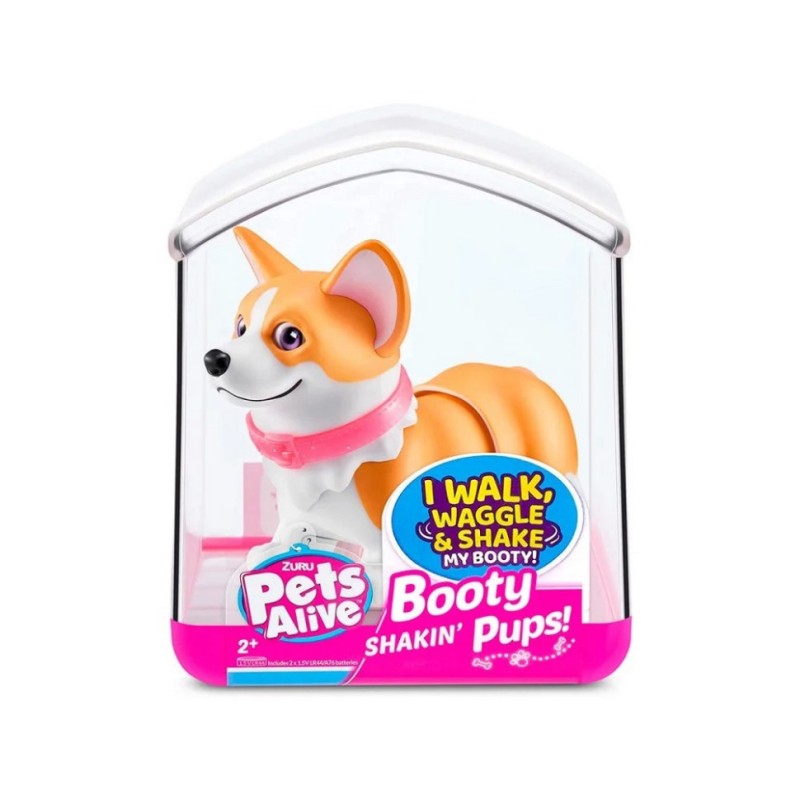 Інтерактивне цуценя Грайливий Коргі PETS ALIVE 9530SQ1-2 ходить веляє хвостиком