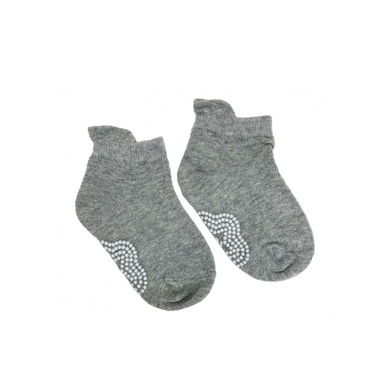 Дитячий набір наколінники і шкарпетки "Ведмідь" MGZ-0649(Grey)