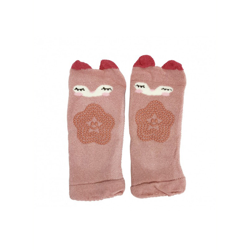 Дитячий набір наколінники і шкарпетки "Кіт" MGZ-0649(Pink)