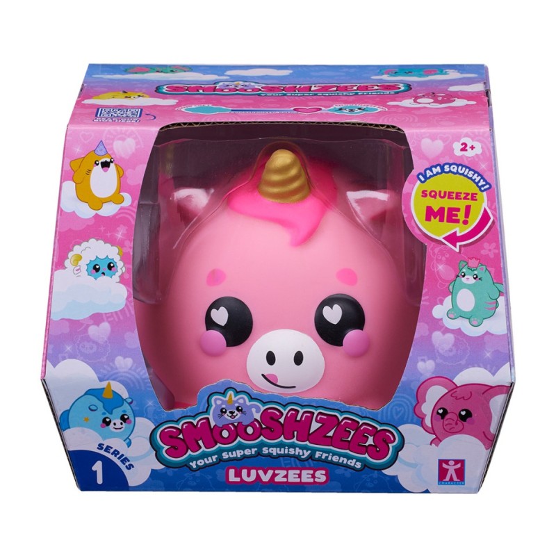 Колекційна іграшка-антистрес "Єдиноріг Цаппі" Smooshzees 08225 серії Luvzees