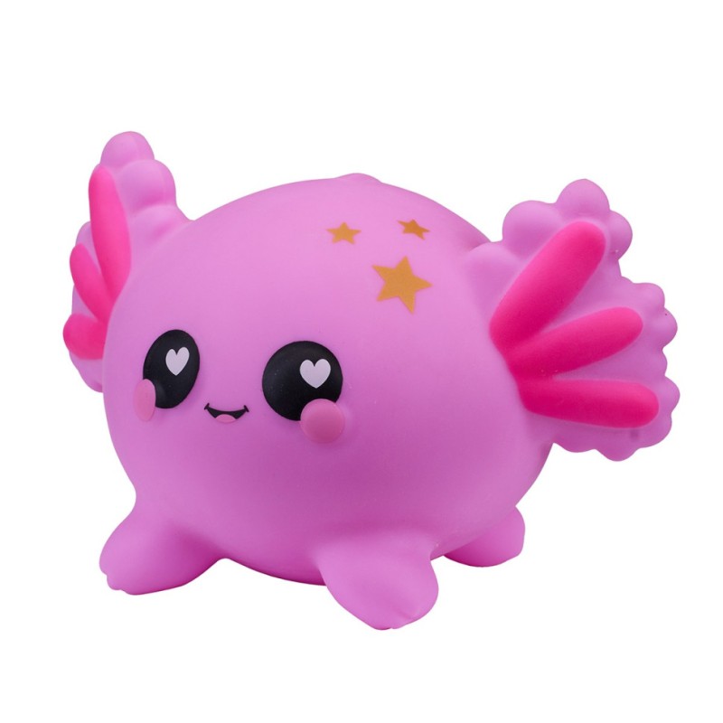 Колекційна іграшка-антистрес "Аксолотль Джеллі" Smooshzees 08230 серії Luvzees