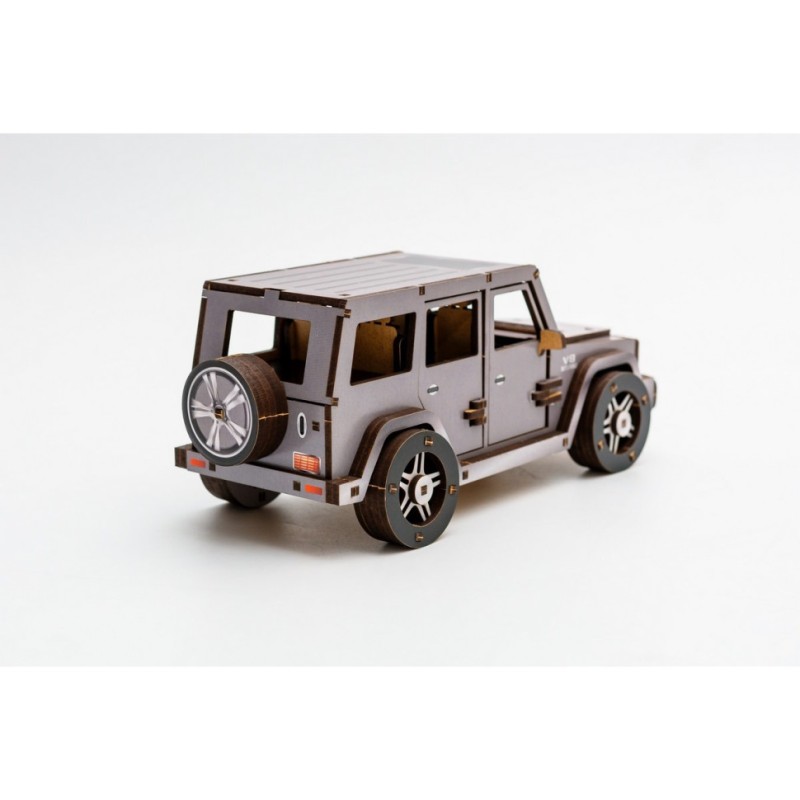 Дерев'яний 3D конструктор "Gelandewagen" Puz-26914, 109 деталей