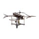 Дерев'яний 3D конструктор "FPV дрон" Puz-00923, 95 деталей