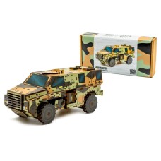 Дерев'яний 3D конструктор "Бушмастер" 139-0209, 139 деталей