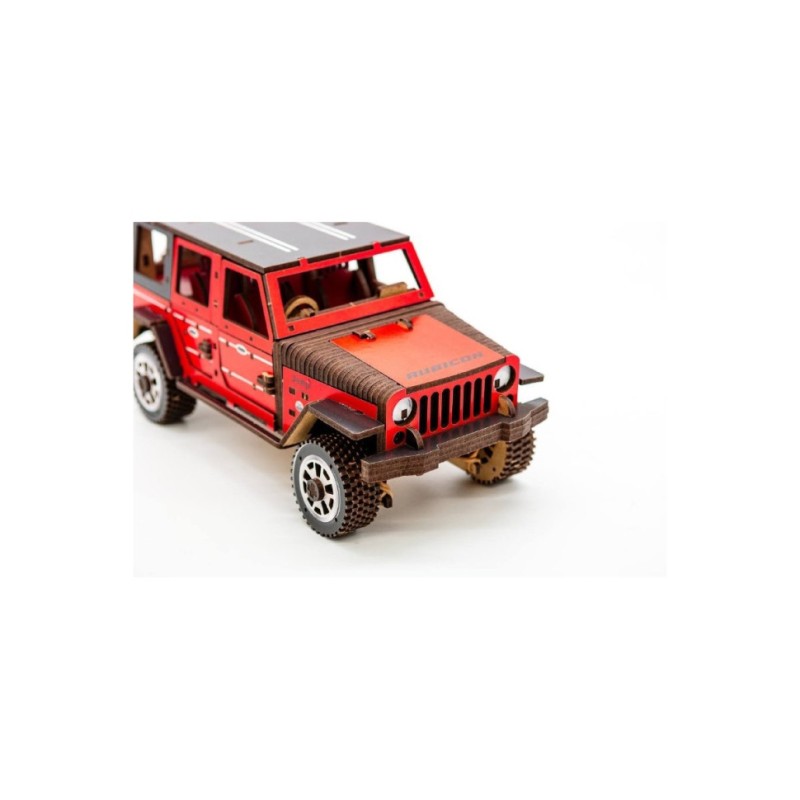 Дерев'яний 3D конструктор "Джип Wrangler" Арт-25162, 162 деталі