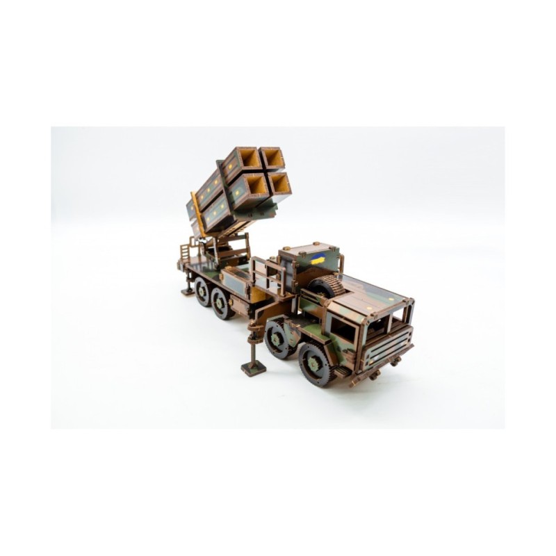 Дерев'яний 3D конструктор "ЗРК Patriot" Арт-25220, 220 деталей