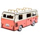 Дерев'яний 3D конструктор "Мікроавтобус" Puz-00926, 156 деталей