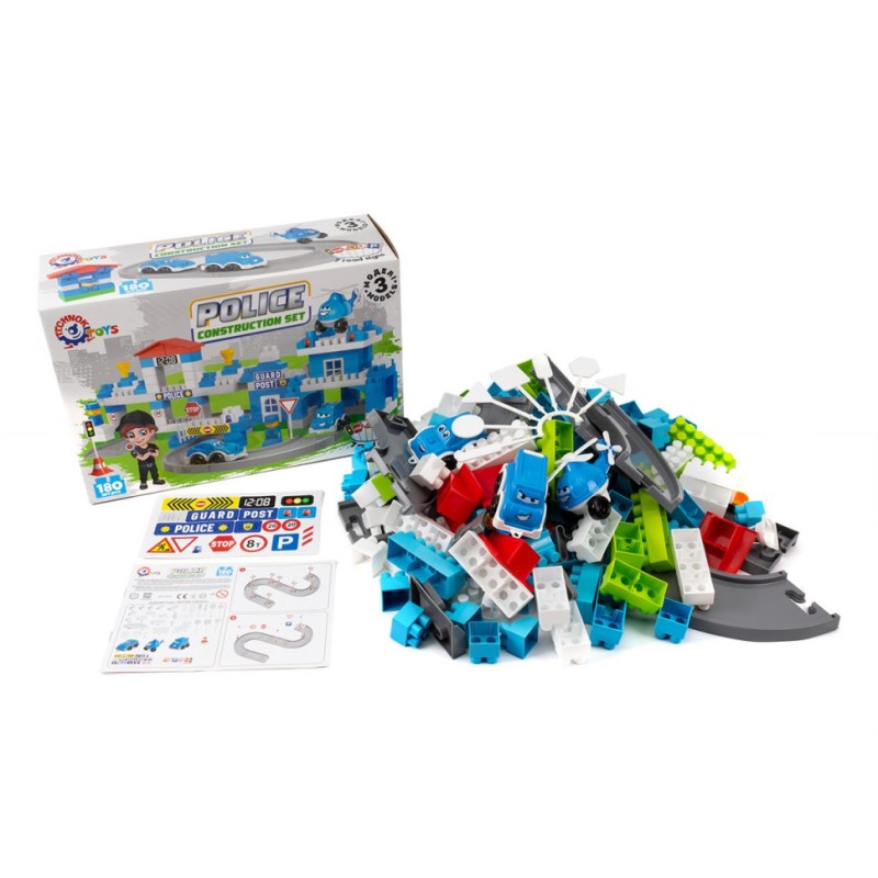 Ігровий набір конструктор "Police" 8447TXK 180 деталей