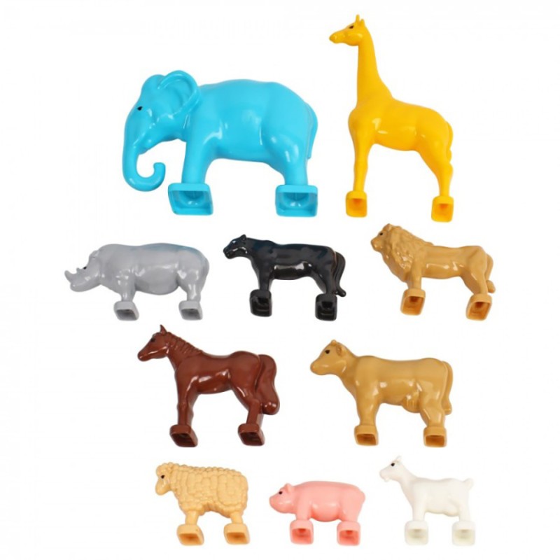 Дитячий ігровий набір "Фігурки тварин" 1102 домашні та дикі тварини