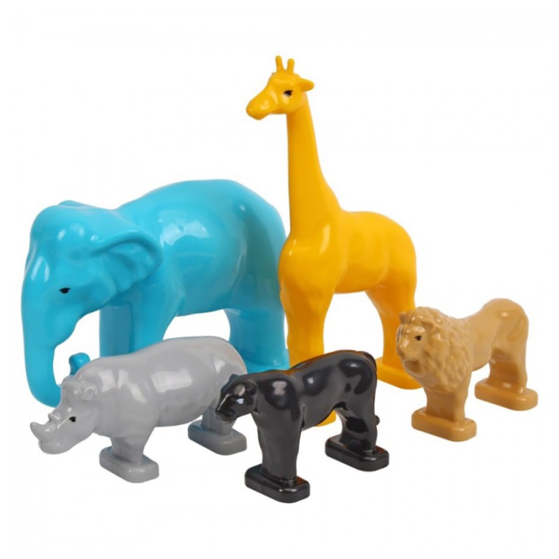Дитячий ігровий набір "Фігурки тварин" 1102 домашні та дикі тварини