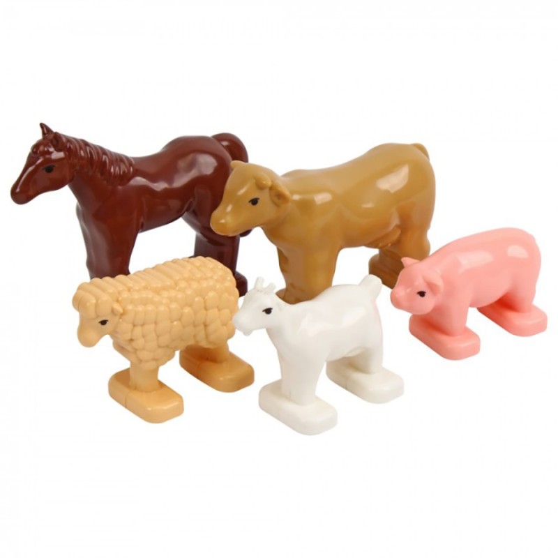 Дитячий ігровий набір "Фігурки тварин" 1102 домашні та дикі тварини