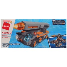 Дитячий конструктор "Військова техніка" Qman 41102-3, 100 деталей