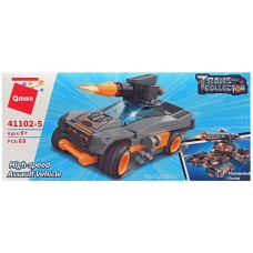 Дитячий конструктор "Військова техніка" Qman 41102-5, 69 деталей
