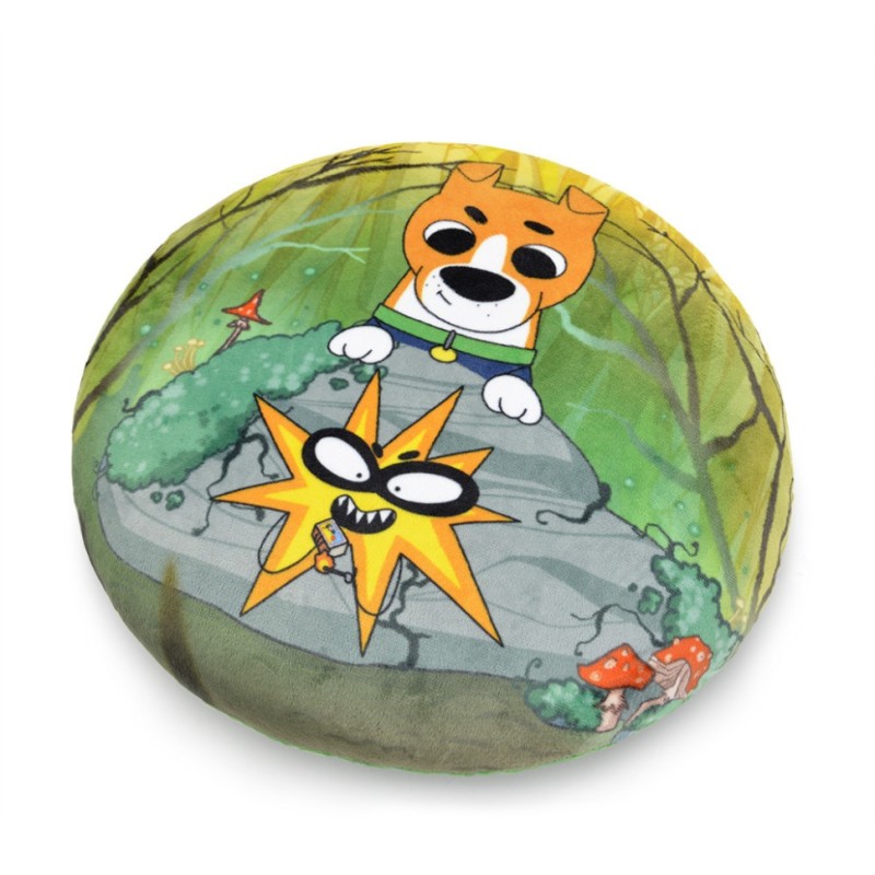 Подушка декоративна Патрон та Бубух FWPPATRONBUH23MС0