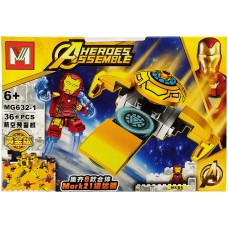 Конструктор Avengers Залізна людина MG632 Залізна людина
