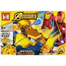 Конструктор Avengers Залізна людина MG632 Залізна людина 7