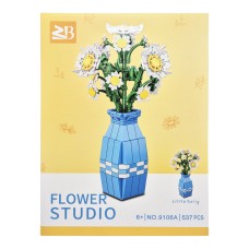 Дитячий конструктор "Квіти Ромашка" Flower Studio 9106A 537 деталей