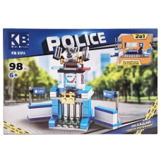 Дитячий конструктор Поліцейська серія Police KB 217A 2 в 1, 98 деталей