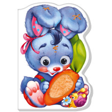 Детская книга "Дружеские зверьки. Кролик" 393022 укр. языке