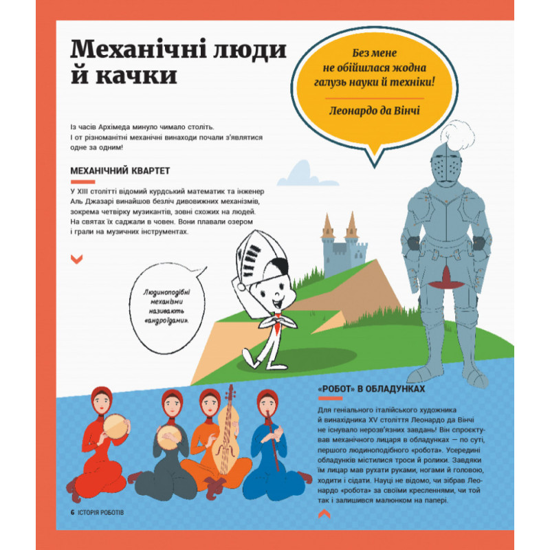 Дитяча енциклопедія: Історія роботів 626008 укр. мовою