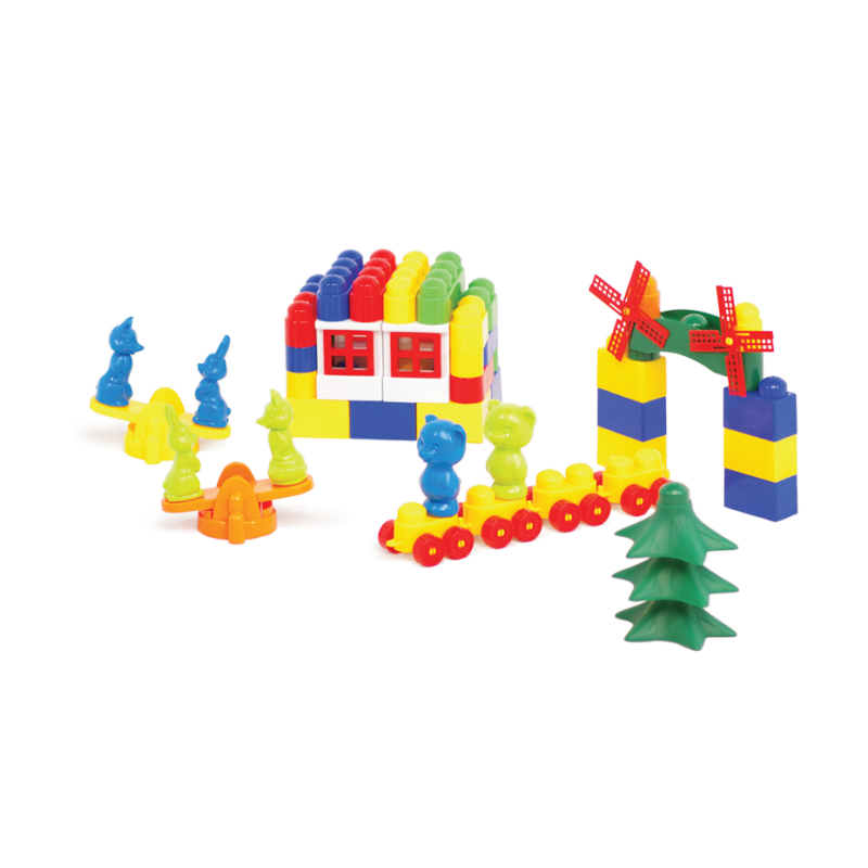 Дитячий конструктор "Майстер Блок" №4 1-026 74 дет.