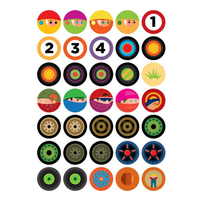 Дитяча велика книга "Авто" 403600 з наклейками