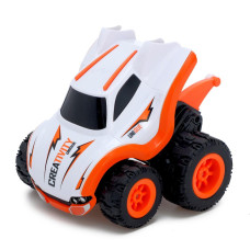 Машинка-конструктор оборотней на радиоуправлении ZL28A0 15-14-11см Бело-Оранжевый