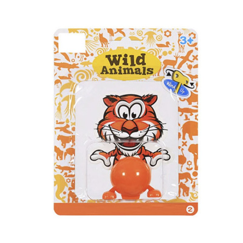 Іграшка заводна "Тварини" 2029A 14 см Тигр